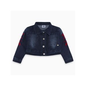 Classic Blue and Red Jean Jackets Timeless Style